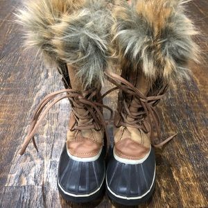Girls winter snow boots